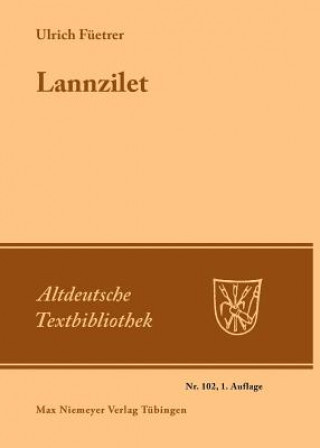 Kniha Lannzilet Ulrich Füetrer