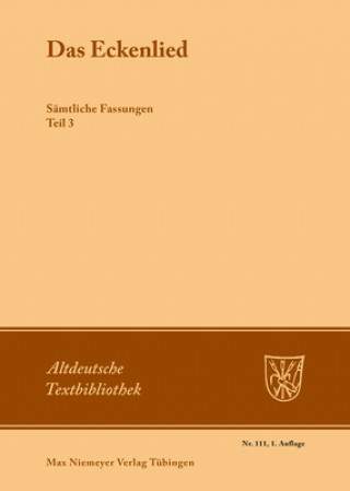 Book Das Eckenlied Francis B. Brevart