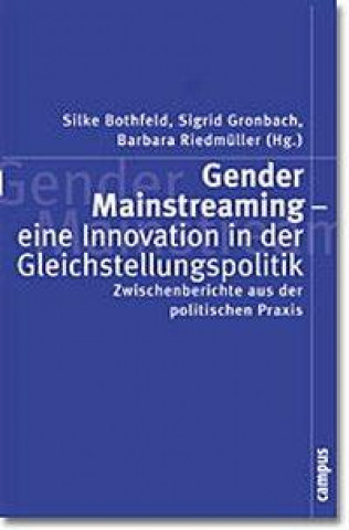 Könyv Gender Mainstreaming - eine Innovation in der Gleichstellungspolitik Silke Bothfeld