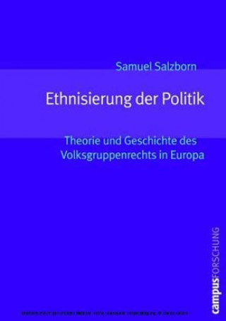 Kniha Ethnisierung der Politik Samuel Salzborn