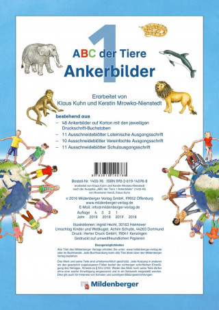 Könyv ABC der Tiere 1 - Ankerbilder · Neubearbeitung Klaus Kuhn