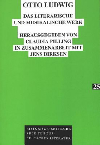 Knjiga Otto Ludwig Claudia Pilling