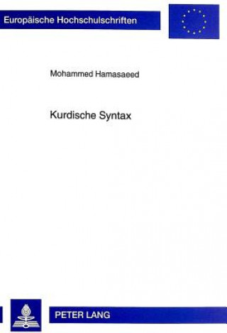 Könyv Kurdische Syntax Mohammed Hamasaeed