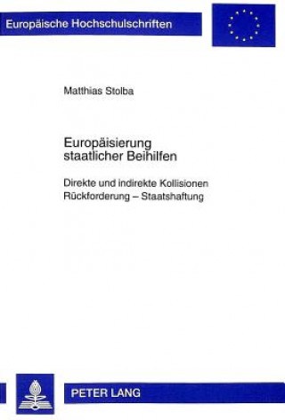 Książka Europaeisierung staatlicher Beihilfen Matthias Stolba