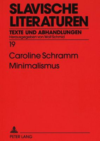 Kniha Minimalismus Caroline Schramm