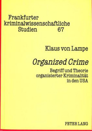 Könyv Â«Organized CrimeÂ» Klaus von Lampe