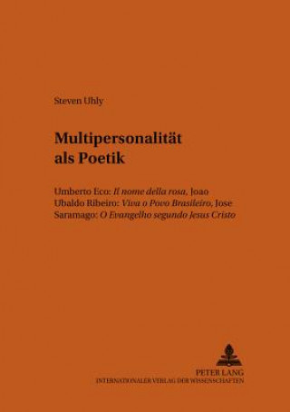 Książka Multipersonalitaet als Poetik Steven Uhly