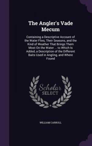 Livro Angler's Vade Mecum Carroll