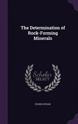 Carte Determination of Rock-Forming Minerals Eugen Hussak