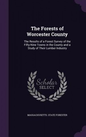 Carte Forests of Worcester County Massachusetts State Forester's Office