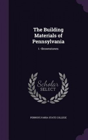 Libro Building Materials of Pennsylvania 