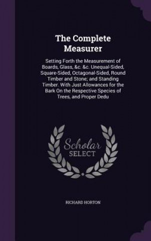 Book Complete Measurer Richard Horton