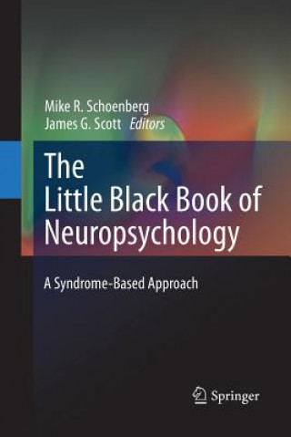 Carte Little Black Book of Neuropsychology Mike R. Schoenberg