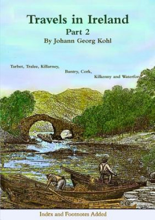 Carte Travels in Ireland Johann Georg Kohl