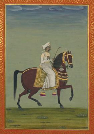 Kniha Carnet Blanc, Prince Indien A Cheval, Miniature 18e Sans Auteur