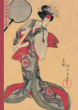 Kniha Carnet Blanc, Estampe Femme A l'Eventail, Japon 19e Sans Auteur