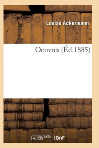 Könyv Oeuvres Ackermann-L