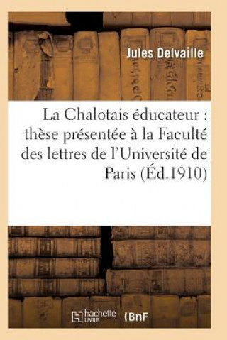 Book La Chalotais Educateur Delvaille-J