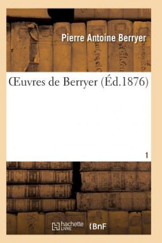 Kniha Oeuvres de Berryer T01 Berryer-P