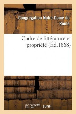 Carte Cadre de Litterature Et Propriete Notre-Dame Du Roule