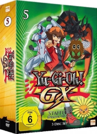 Video Yu-Gi-Oh! - GX, 5 DVDs Hatsuki Tsuji