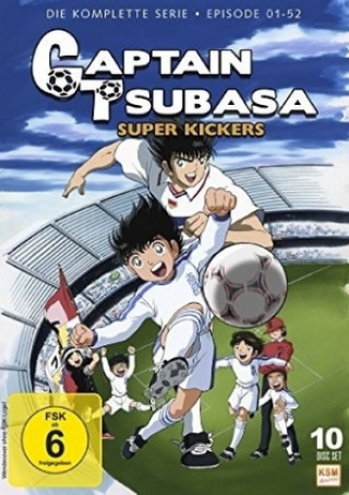 Videoclip Captain Tsubasa - Super Kickers - Gesamtedition, 10 DVD-Video Isamu Imakake