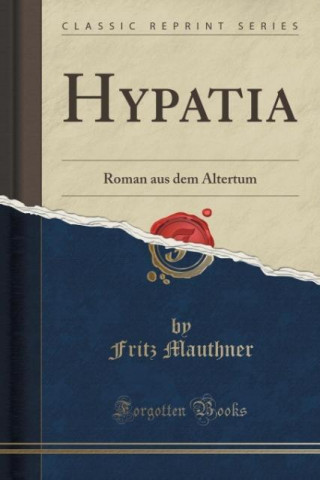 Libro Hypatia Fritz Mauthner