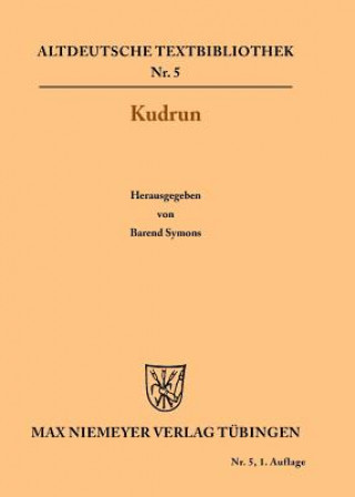 Libro Kudrun Barend Symons