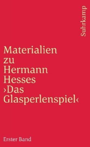 Carte Materialien zu Hermann Hesse 'Das Glasperlenspiel' Hermann Hesse