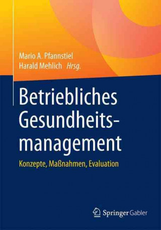 Knjiga Betriebliches Gesundheitsmanagement Mario A. Pfannstiel