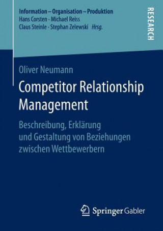Kniha Competitor Relationship Management Oliver Neumann