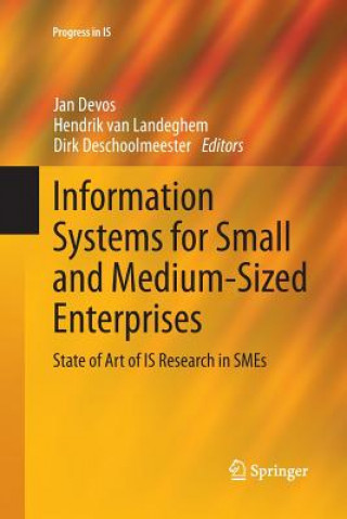 Книга Information Systems for Small and Medium-sized Enterprises Dirk Deschoolmeester