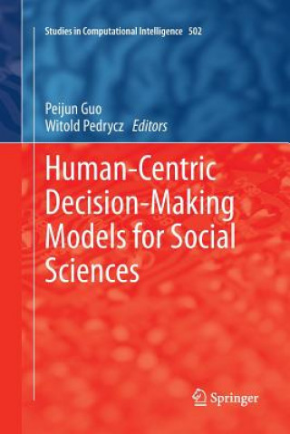 Book Human-Centric Decision-Making Models for Social Sciences Peijun Guo