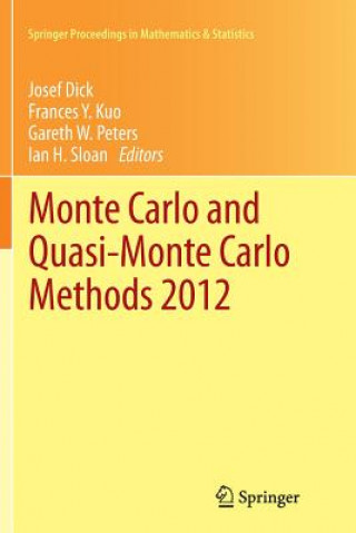 Könyv Monte Carlo and Quasi-Monte Carlo Methods 2012 Josef Dick