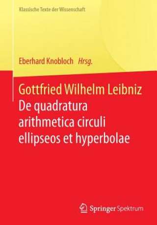 Kniha Gottfried Wilhelm Leibniz Eberhard Knobloch