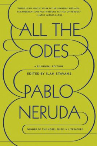 Kniha All the Odes Pablo Neruda