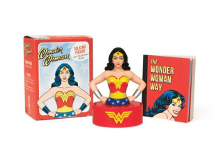 Carte Wonder Woman Talking Figure and Illustrated Book Running Press