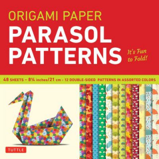 Calendar / Agendă Origami Paper - Parasol Patterns - 8 1/4 inch - 48 Sheets Tuttle Publishing