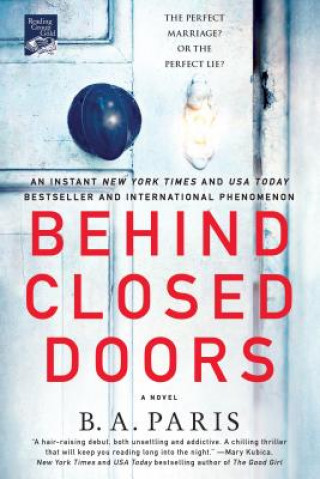 Kniha Behind Closed Doors B. A. Paris