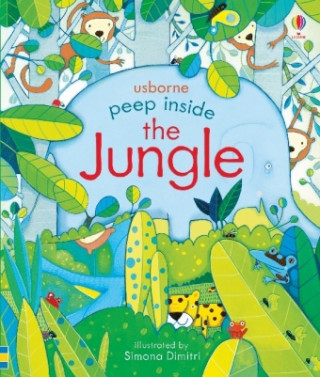 Книга Peep Inside the Jungle Anna Milbourne