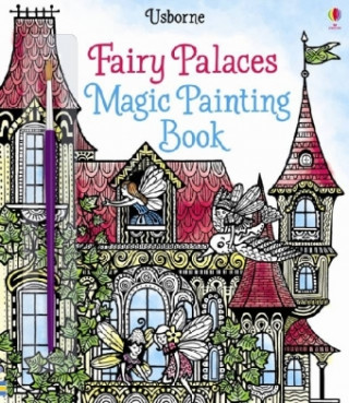 Knjiga Fairy Palaces Magic Painting Book Lesley Sims
