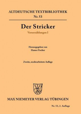 Kniha Verserzahlungen I Der Stricker