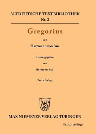 Buch Gregorius Hartmann von Aue