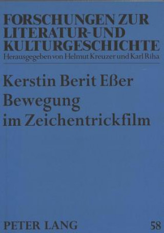 Książka Bewegung im Zeichentrickfilm Kerstin Berit Esser