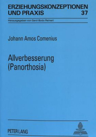 Książka Allverbesserung (Panorthosia) Johann Amos Comenius