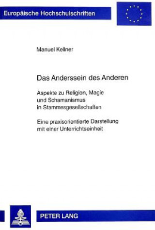 Kniha Das Anderssein des Anderen Manuel Kellner