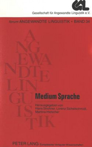 Knjiga Medium Sprache Hans Strohner