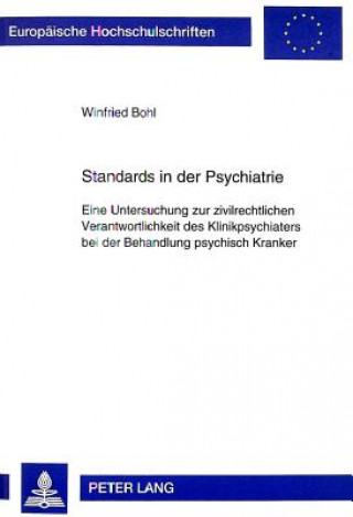 Könyv Standards in der Psychiatrie Winfried Bohl