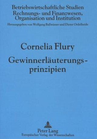 Könyv Gewinnerlaeuterungsprinzipien Cornelia Flury