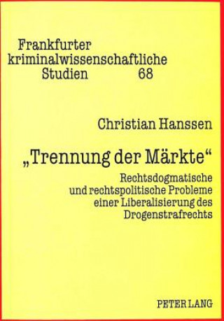 Carte Â«Trennung der MaerkteÂ» Christian Hanssen